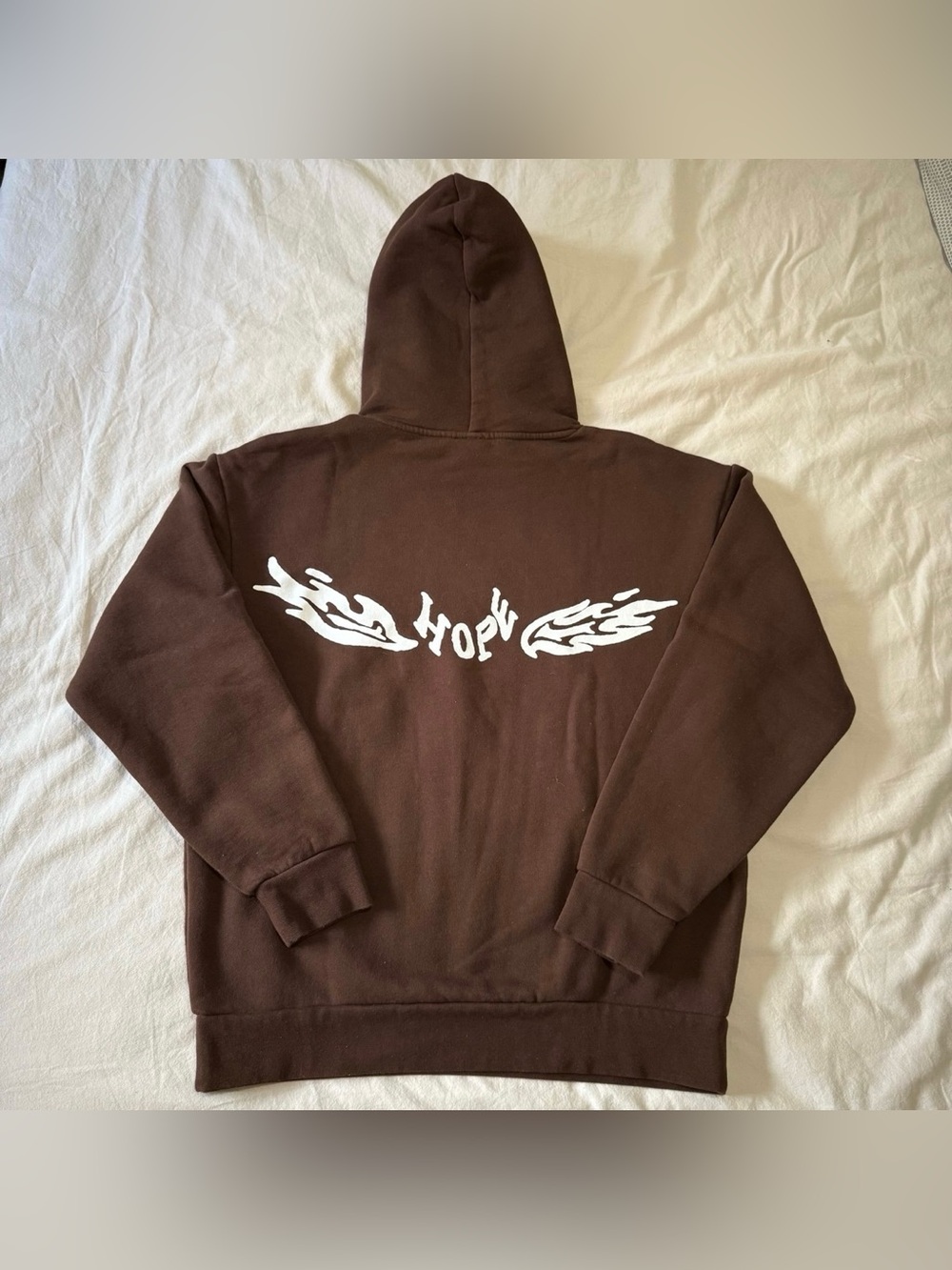 J-Hope Hope On The Street LA Pop Up Exclusive Brown Hoodie